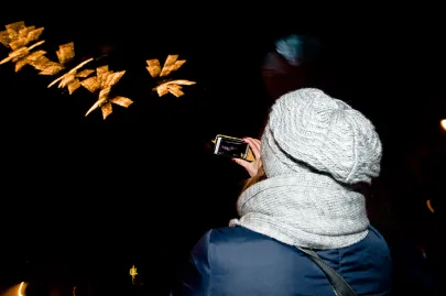 Gdynianie świętują nadejście Nowego 2012 Roku