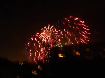 w Sopocie nocą