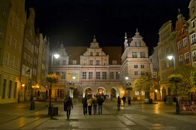 Długi Targ i Zielona Brama