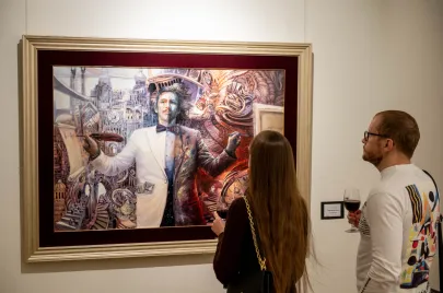 Wernisaż wystawy "Imaginarium" Tomasza Sętowskiego w Gdańsku