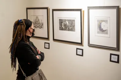Wernisaż wystawy "Imaginarium" Tomasza Sętowskiego w Gdańsku