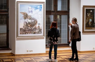 Wernisaż wystawy "Imaginarium" Tomasza Sętowskiego w Gdańsku