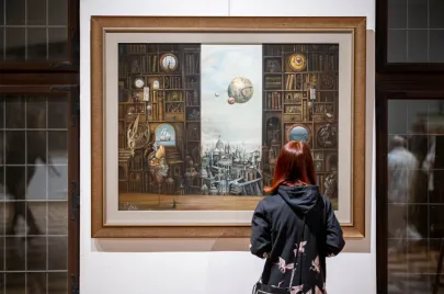 Wernisaż wystawy "Imaginarium" Tomasza Sętowskiego w Gdańsku
