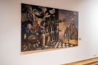Wernisaż wystawy "Imaginarium" Tomasza Sętowskiego w Gdańsku
