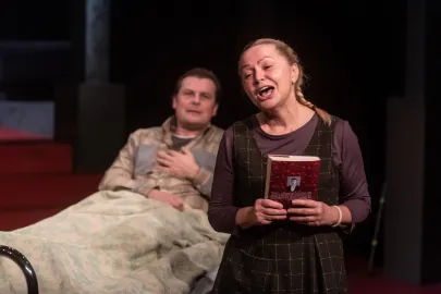 Spektakl Misery w Teatrze Miejskim w Gdyni