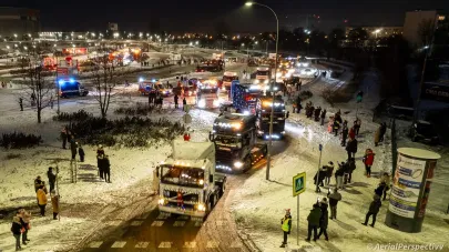 Mikołaje w ciężarówkach 2021- impreza charytatywna
