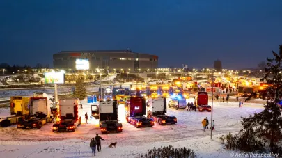 Mikołaje w ciężarówkach 2021- impreza charytatywna