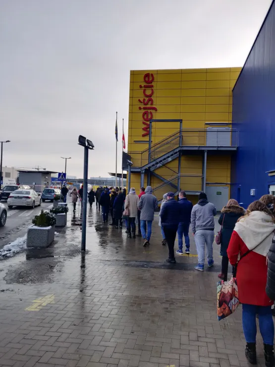 Kolejki do Ikea Gdańsk