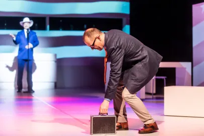 Spektakl "Czar molekuły" w Teatrze Miejskim w Gdyni