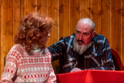 Próba medialna spektaklu "Tonja z Glimmerdalen" w Teatrze Miniatura
