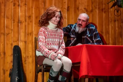 Próba medialna spektaklu "Tonja z Glimmerdalen" w Teatrze Miniatura