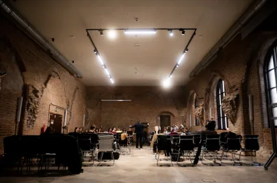 Próba orkiestry kameralnej - Baltic Alians w Gdańsku