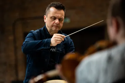 Próba orkiestry kameralnej - Baltic Alians w Gdańsku