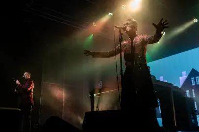 Koncert GusGus w klubie B90 w Gdańsku