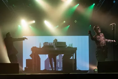 Koncert GusGus w klubie B90 w Gdańsku
