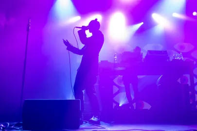 Koncert GusGus w klubie B90 w Gdańsku
