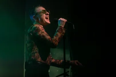 Koncert GusGus w klubie B90 w Gdańsku