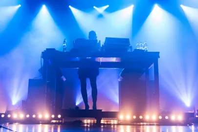 Koncert GusGus w klubie B90 w Gdańsku