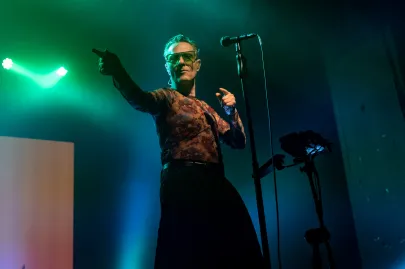 Koncert GusGus w klubie B90 w Gdańsku