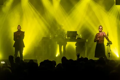 Koncert GusGus w klubie B90 w Gdańsku