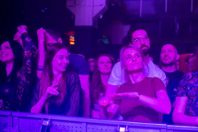 Koncert GusGus w klubie B90 w Gdańsku