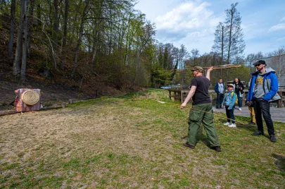 Sopocka majówka na Grodzisku przy ul. Haffnera 63  