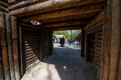Sopocka majówka na Grodzisku przy ul. Haffnera 63  