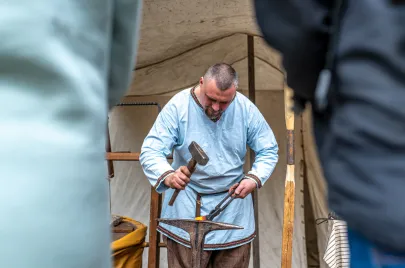 Sopocka majówka na Grodzisku przy ul. Haffnera 63  
