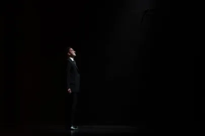 Próba medialna spektaklu Pułapka w Teatrze Miejskim w Gdyni