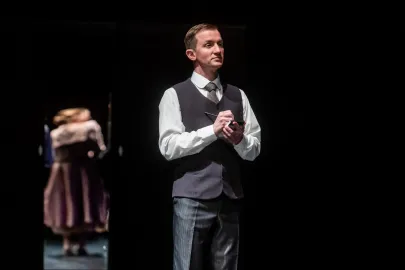 Próba medialna spektaklu Pułapka w Teatrze Miejskim w Gdyni