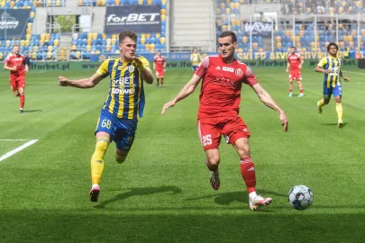 Fortuna 1. Liga Arka Gdynia 0:2 Miedź Legnica
