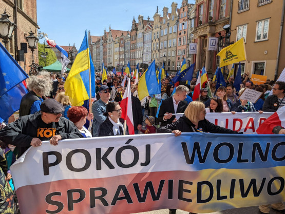 Marsz Pokoju dla Ukrainy startuje z ul. Długiej