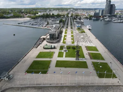 Gdynia z lotu ptaka