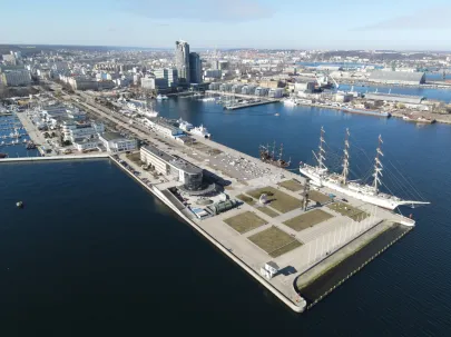 Gdynia z lotu ptaka