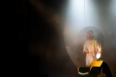 Próba medialna spektaklu "Momo" w Teatr Miniatura w Gdańsku