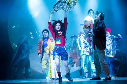 Próba medialna spektaklu "Momo" w Teatr Miniatura w Gdańsku