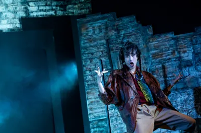 Próba medialna spektaklu "Momo" w Teatr Miniatura w Gdańsku