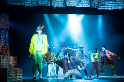 Próba medialna spektaklu "Momo" w Teatr Miniatura w Gdańsku