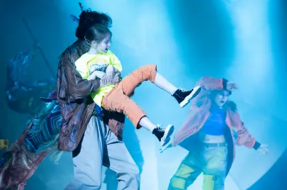 Próba medialna spektaklu "Momo" w Teatr Miniatura w Gdańsku