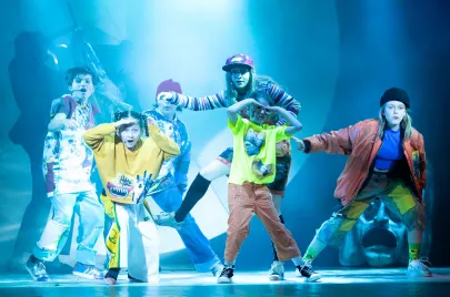 Próba medialna spektaklu "Momo" w Teatr Miniatura w Gdańsku