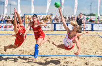 Światowa piłka ręczna plażowa w Gdańsku. Wygrali: Chorwaci i Hiszpanki