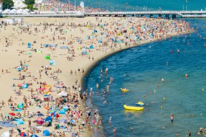 Sopot z lotu ptaka