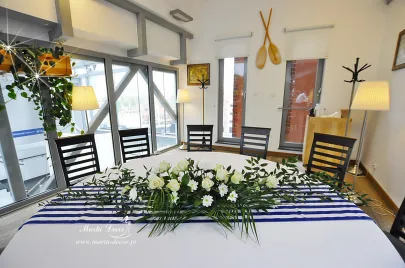 Dekoracja ślubna w Restauracji Cała Naprzód Gdańsk