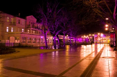 Sopot nocą