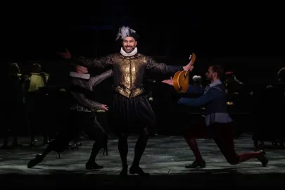 Próba medialna "Something Rotten, czyli coś się psuje" w Teatrze Muzycznym w Gdyni