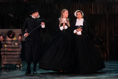 Próba medialna "Something Rotten, czyli coś się psuje" w Teatrze Muzycznym w Gdyni
