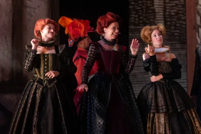 Próba medialna "Something Rotten, czyli coś się psuje" w Teatrze Muzycznym w Gdyni