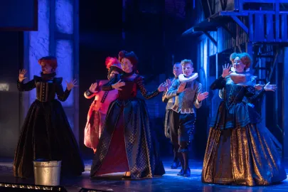 Próba medialna "Something Rotten, czyli coś się psuje" w Teatrze Muzycznym w Gdyni