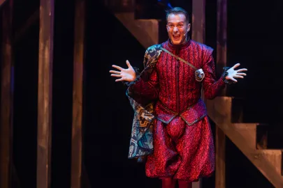 Próba medialna "Something Rotten, czyli coś się psuje" w Teatrze Muzycznym w Gdyni