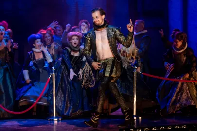 Próba medialna "Something Rotten, czyli coś się psuje" w Teatrze Muzycznym w Gdyni